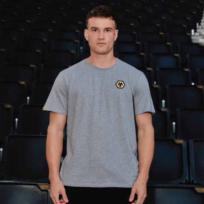 Wolves Fanshop | Essentials T-Shirt – Charcoal Wolves Merchandise Collection